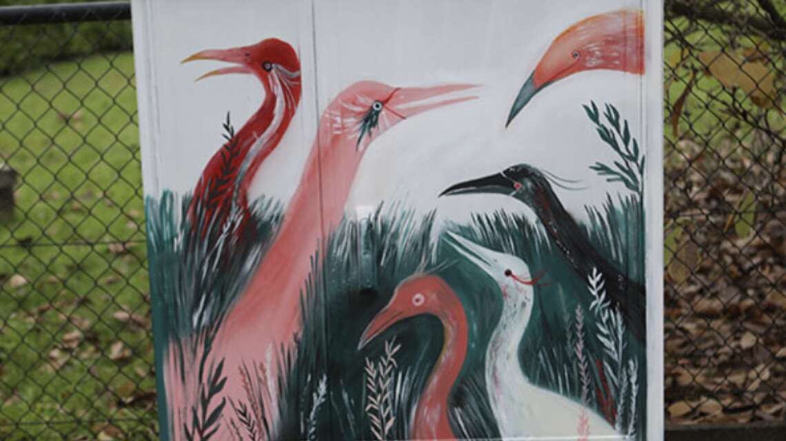 GRAFFITI LOUISE DE MEESTER OOSTERZELE