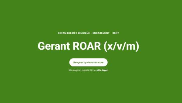 Oxfam vacature1