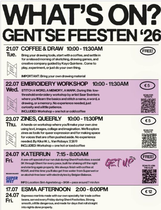 ROAR en Gentse Feesten